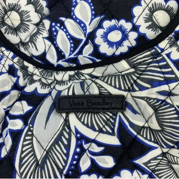 Vera Bradley Glenna Shoulder Bag / Tote Lotus Retired Pattern EUC - Picture 9 of 10